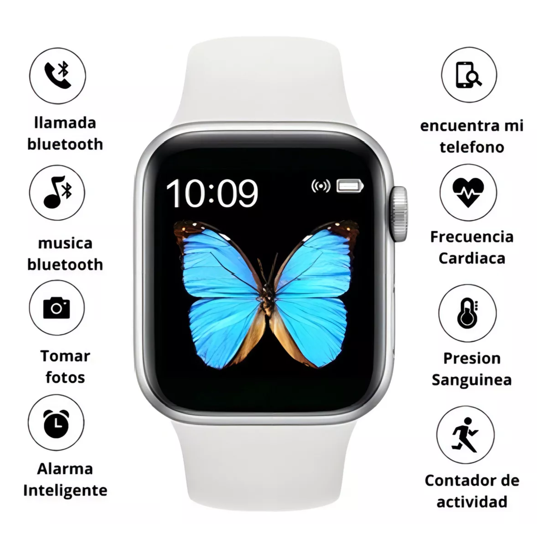 "LIFESYNC T500 PLUS™- " SMARTWATCH RELOJ INTELIGENTE"